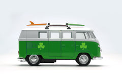 61056 Volkswagen Camper Van With Tricolour Surfboard