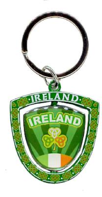 Spinner Keyring SPK003 Crest Ireland