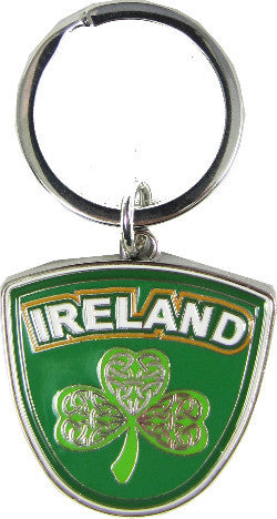 Keyring KR025 Crest Celtic Shamrock