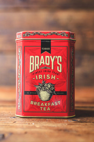 Brady's breakfast Tea in a Tin 40 Tea bags