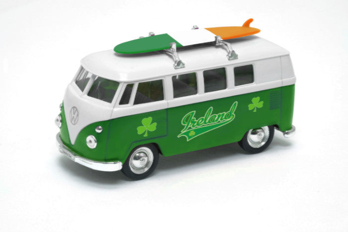 61056 Volkswagen Camper Van With Tricolour Surfboard