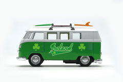 61056 Volkswagen Camper Van With Tricolour Surfboard