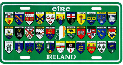 American Reg Plate ARP12 32 Irish County
