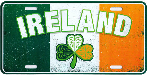 American Reg Plate ARP19 Vintage Tricolour