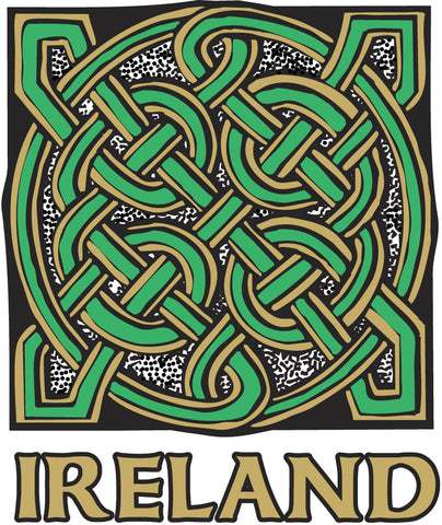 Sticker AS51 Celtic Knot Square
