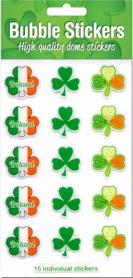 Bubble Sticker BS04 Multi shamrock