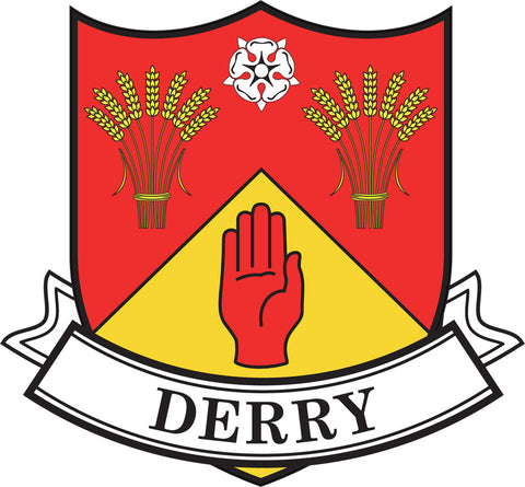 County Sticker CC07 Derry