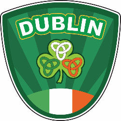Sticker AS84 Crest Brand Dublin