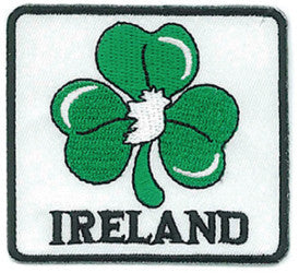 Embroidered Patche EB01 Map Shamrock