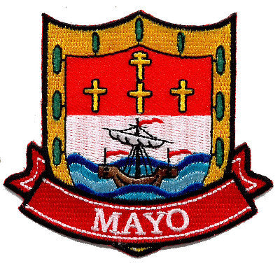 Embroidered Patch County Mayo