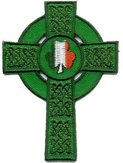 Embroidered Patch EB68 Celtic Cross