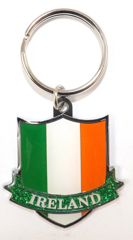KR16 TRI-COLOUR CREST KEYRING