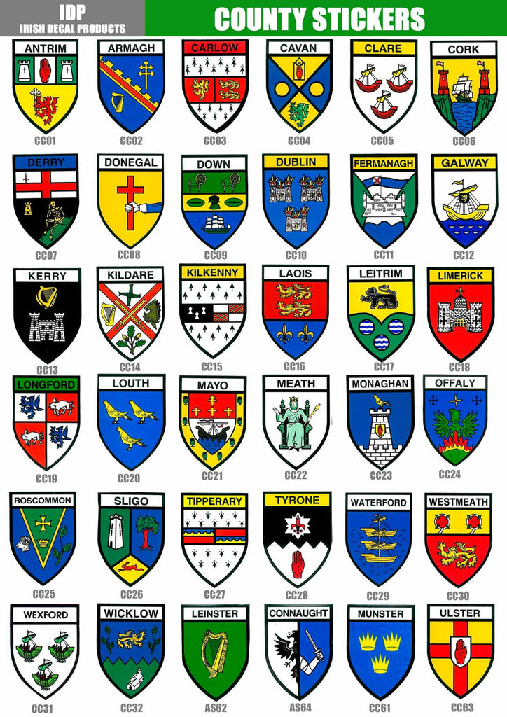 Page 11 County Stickers