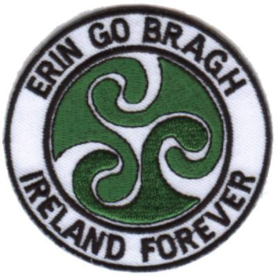 Embroidered Patch EB11 Erin Go Bragh